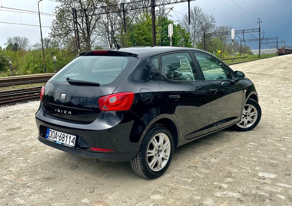 Seat Ibiza cena 13800 przebieg: 230000, rok produkcji 2008 z Wrocław małe 436